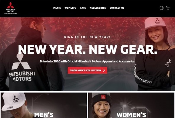 Mitsubishi Motors Accessory Website