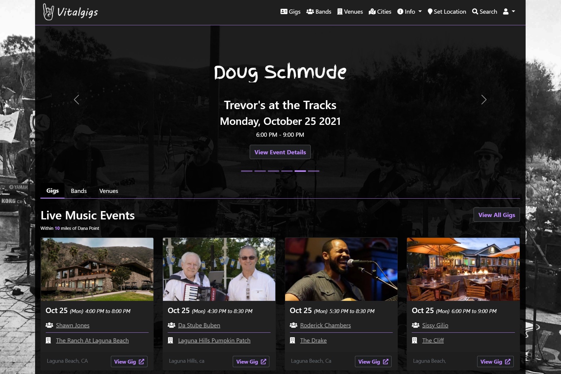 Vitalgigs Website Redesign